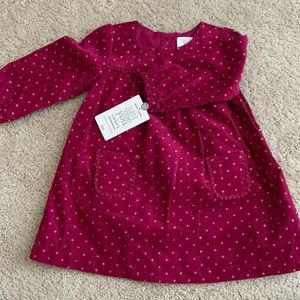 NWT Carters Holiday Dress